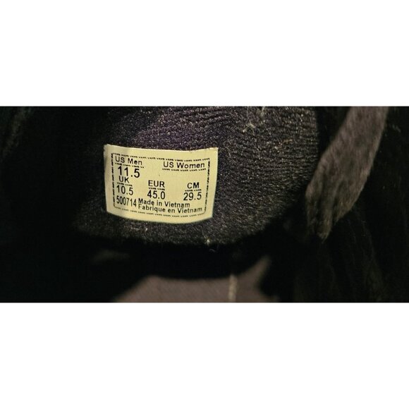 Vans Mens Sk8-Hi Skate Shoes Triple Black Solid 721356 Fabric High Top Size 11.5 - Picture 12 of 13